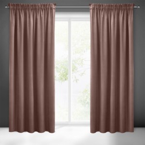 Zasłona gotowa Sibel Ciemny Róż 140x270 Pierre Cardin