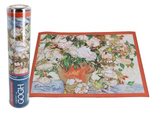 Podkładka na stół V. Van Gogh Wazon z różami CARMANI