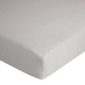 Prześcieradło Jersey z gumką 140x200 cm Srebrne