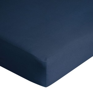 Prześcieradło Jersey z gumką 220x240 cm Granatowe