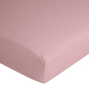 Prześcieradło Jersey z gumką 160x200 cm Pudrowe