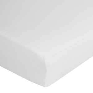 Prześcieradło Jersey z gumką 90x200 cm Białe