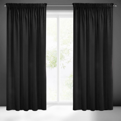 Zasłona gotowa Sibel Czarny 140x270 Pierre Cardin 5903571127501