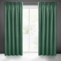 Zasłona gotowa Sibel Ciemny Miętowy 140x270 Pierre Cardin 5903571127563