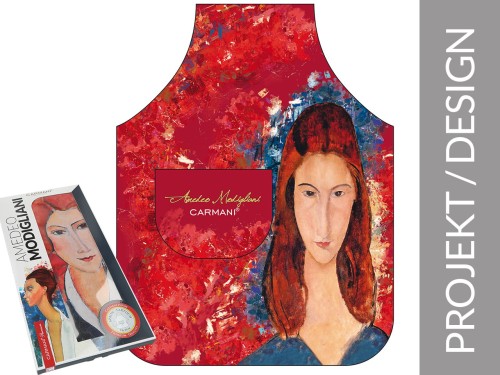 Fartuszek kuchenny - A. Modigliani (CARMANI)