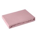Prześcieradło Jersey z gumką 120x200 cm Pudrowe 5903571091789