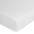 Prześcieradło Jersey z gumką 200x220 cm Białe 5903571092366