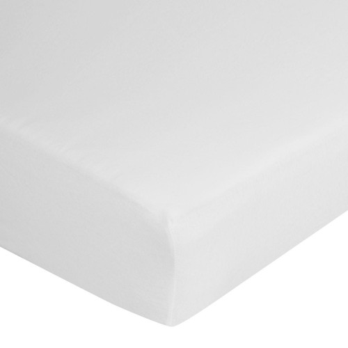 Prześcieradło Jersey z gumką 200x220 cm Białe 5903571092366