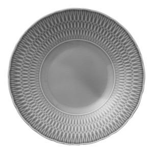 Talerz głęboki Sofia Szary Ćmielów 22 cm