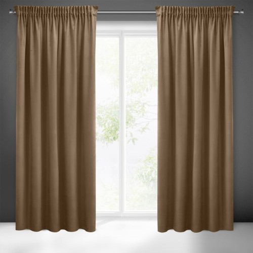 Zasłona gotowa Sibel Brązowy 140x270 Pierre Cardin 5903571127457