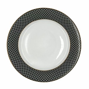 Talerz deserowy porcelanowy Lumen Bogucice 20,5 cm