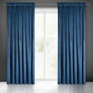 Zasłona zaciemniająca taśma Melanie Granatowa