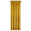 Zasłona gotowa Melanie 140x270 cm Musztardowa 5903571093493