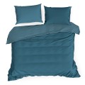 Komplet pościeli NOVA 3 satyna 180x200 Turkusowy 5900811863816