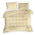 Komplet pościeli NOVA 3 satyna 180x200 Beżowy 5900811863557