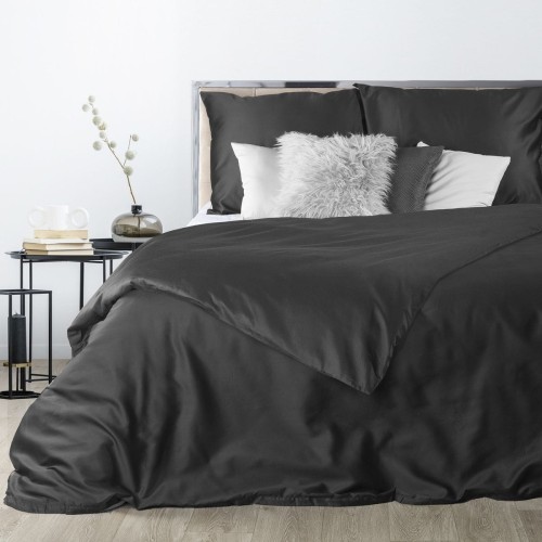 Komplet pościeli NOVA 3 satyna 180x200 Czarny 5900811863717