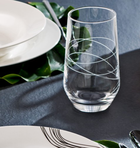 Zestaw szklanek wysokich 400 ml 6 szt Spiral Zwieger 5903357373801