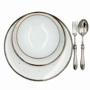 Alumina Bogucice komplet obiadowy 6 osób 18 el 16