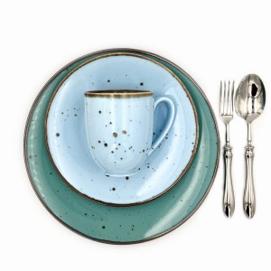 Alumina Bogucice komplet obiadowy 6 osób 18 el 20