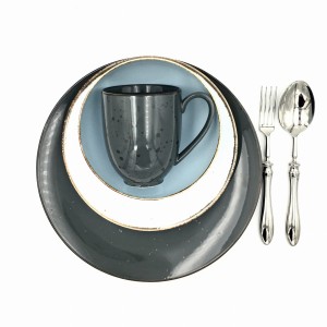 Alumina Bogucice komplet obiadowy 6 osób 24 el 28