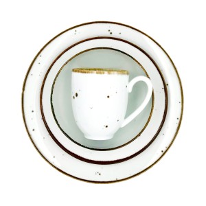 Alumina zestaw obiadowy 6 osób white 65