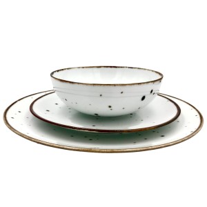 Alumina zestaw obiadowy 6 osób white 66