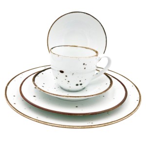 Alumina zestaw obiadowy 6 osób white 67