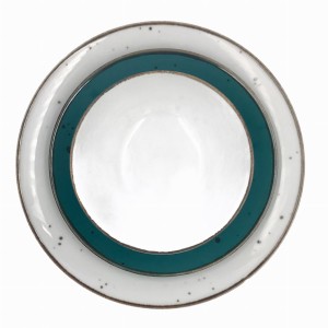 Alumina zestaw obiadowy 6 osób turkus white 128