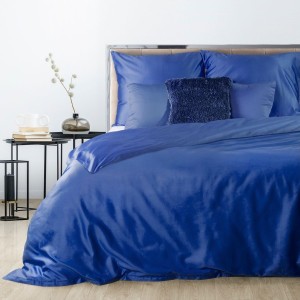Komplet pościeli NOVA 3 satyna 160x200 Granatowy