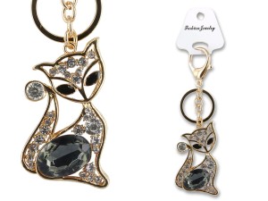 Przywieszka do torebki/Breloczek do kluczy - kot