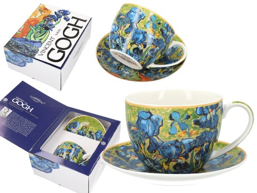 Filiżanka ze spodkiem - V. van Gogh, Irysy (CARMANI) 5907580073705