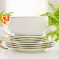 Villa Italia PLUS GOLD Talerz płytki 27 cm 5901568621407