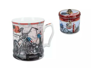 CARMANI Kubek ze skarbonką Harley Davidson 480 ml