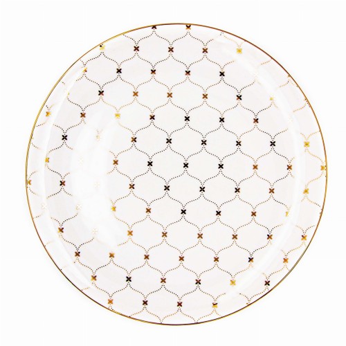 Talerz obiadowy płytki porcelanowy Gemis Bogucice 27 cm 5903517090234