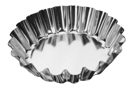Foremki do babeczek Tart Platino 9 cm 6 szt 5902869277713