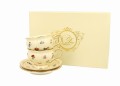 Filiżanki espresso ze spodkami 120 ml komplet 2 szt England 5902693915010