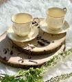 Filiżanki espresso ze spodkami 150 ml komplet 2 szt Clark 5902693922728