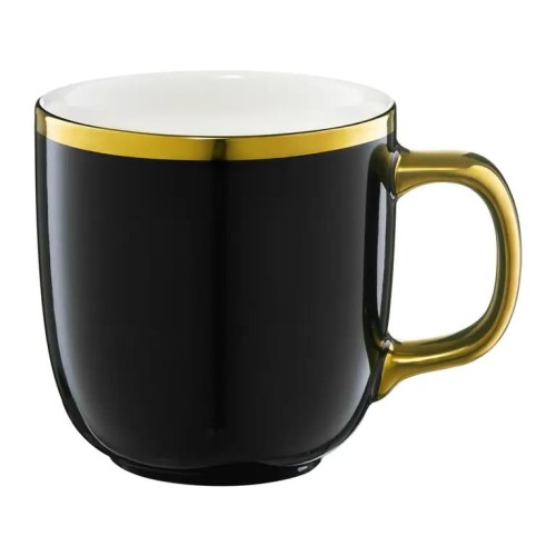 Kubek Royal 330 ml czarno-złoty 5904134509956