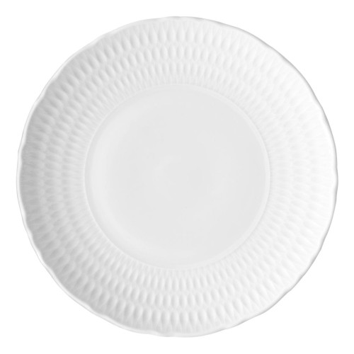 Talerz płytki Sofia Biały Ćmielów 28 cm 5903353548012