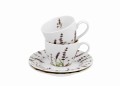 Filiżanki espresso 110 ml 2 szt CLASSIC LAVENDER 5902693928416