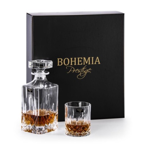 Zestaw do whisky Karafka + 6 szklanek CLASSICO Bohemia Prestige 5907718949018