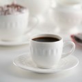 Villa Italia Filiżanka spodkiem 100 ml MESYNA WHITE 5901568206581