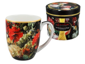 Kubek Camio - Jan Davidszoon de Heem Kwiaty CARMANI