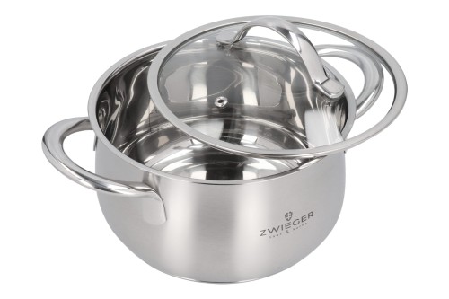 Garnek z pokrywką 18 cm Practi Plus Zwieger 5903357376420