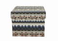 Filiżanki ze spodkami 280 ml komplet 2 szt Sweterek Niebieski 5902693933090