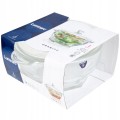 Luminarc szklana waza 2,5L Granity hartowana z pokrywką 0883314783674