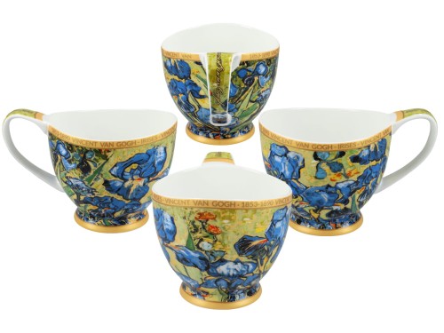 Filiżanka Vanessa - V. van Gogh, Irysy (CARMANI)