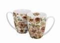 Komplet 2 kubków 380 ml Pastel Flowers 5902693931362