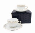 Komplet filiżanek ze spodkami 220 ml Oxia Bogucice 5903517111410