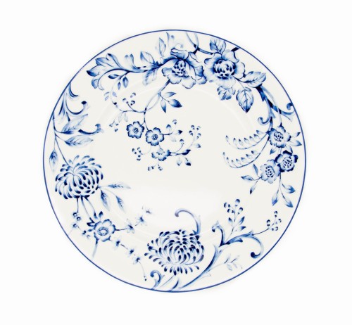 Talerz deserowy 28,5 cm Evia Blue Bogucice 5903517111656